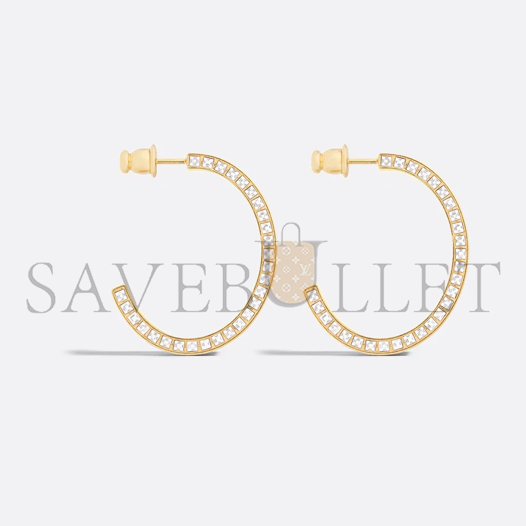 D*or night code hoop earrings e3473womlq_d307